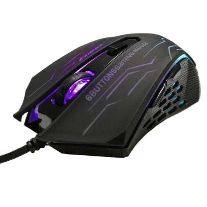 Mouse Gamer Forka 6 Botões 3200DPI