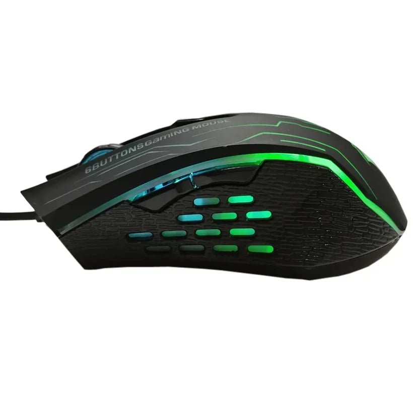 Mouse Gamer Forka 6 Botões 3200DPI