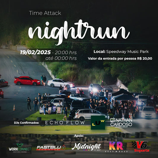 Ingresso Individual Público - Time Attack Nightrun 19/02